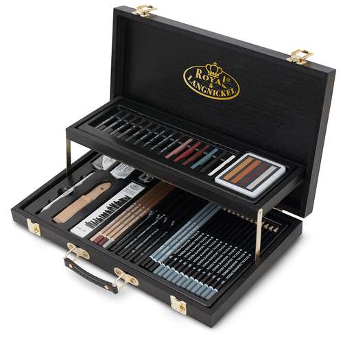 Royal & Langnickel® | essentials™ Black Series™ Sketching — 51-kist 