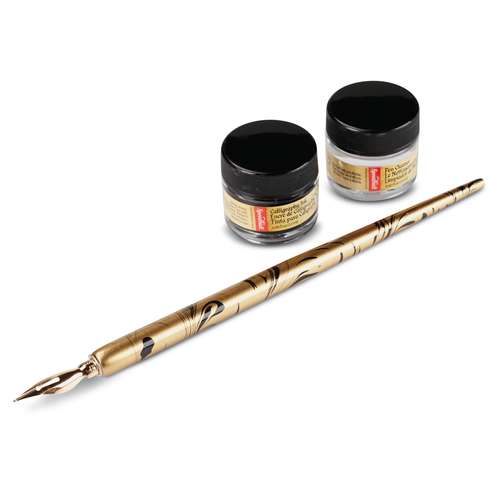Speedball® | Signature Series Black Ink & Pen Cleaner — 4-set 