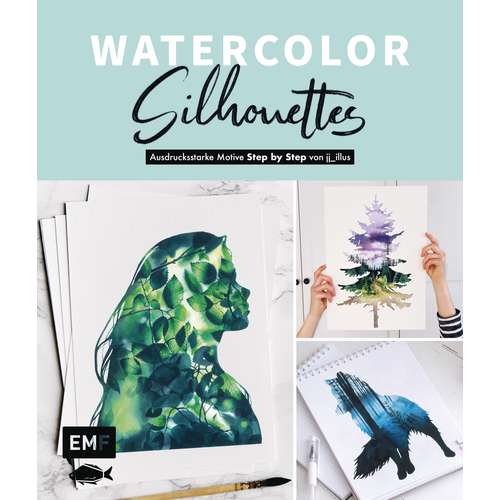 Watercolor Silhouettes 