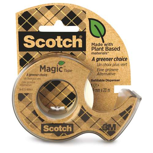 3M™ | Scotch® Greener Magic™ plakband — met hand-dispenser 