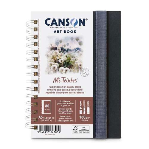 CANSON® | Mi-Teintes® ART BOOK — spiraal 