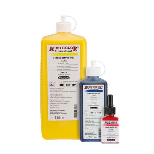 Schmincke | AERO COLOR® PROFESSIONAL acrylinkt ○ standard colors — los (9)