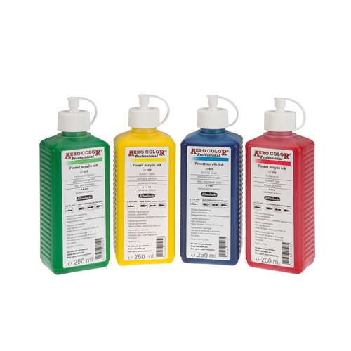 Schmincke | AERO COLOR® PROFESSIONAL acrylinkt ○ standard colors — los (10)