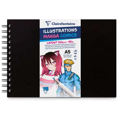 Clairefontaine | Illustrations Manga Comics book 