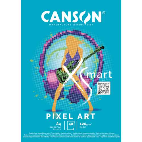 CANSON® | XSmart PIXEL ART tekenblok 
