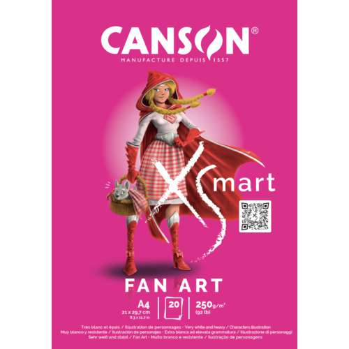 CANSON® | XSmart FAN ART tekenblok 
