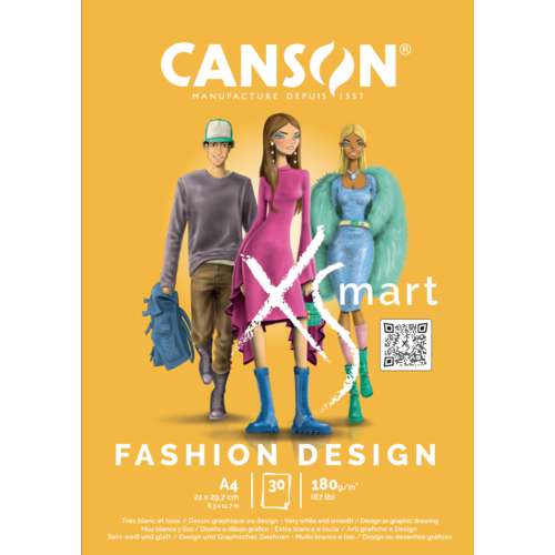 CANSON® | XSmart FASHION DESIGN tekenblok 