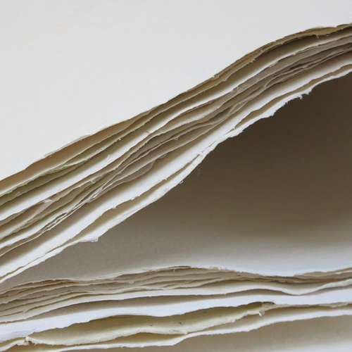 KHADI PAPERS | GREAT WHITE aquarelpapier ○ handgeschept — losse vellen 