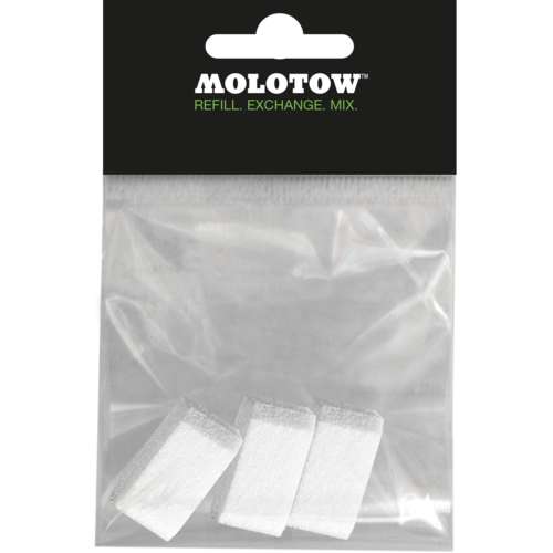 MOLOTOW™ | High-flow broad tip 15 mm ○ 3-set — voor series 427HS / 627HS / 420PP / 620PP / 411EM / 611EM 