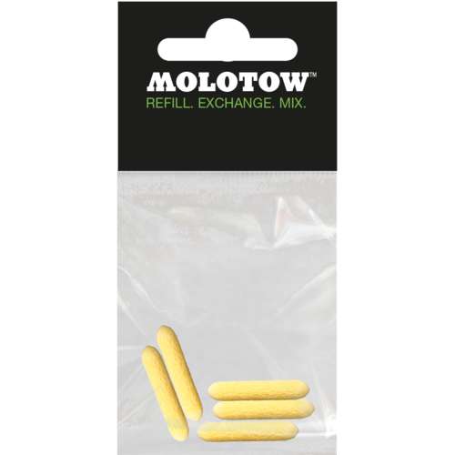 MOLOTOW™ | High-flow round tip 4 mm ○ 5-set — voor series  227HS / 227HS-S / 211EM 