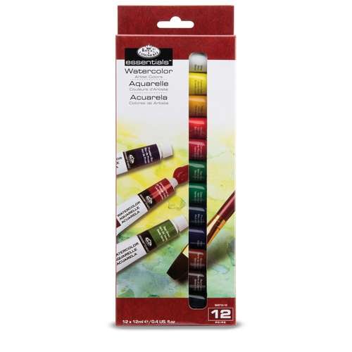 Royal & Langnickel® | essentials™ ARTIST PAINT PACK aquarelverf — 12-set 