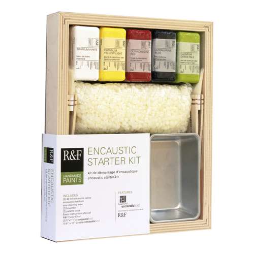 R&F HANDMADE PAINTS® | Encaustic wasverf — 14-starterset 