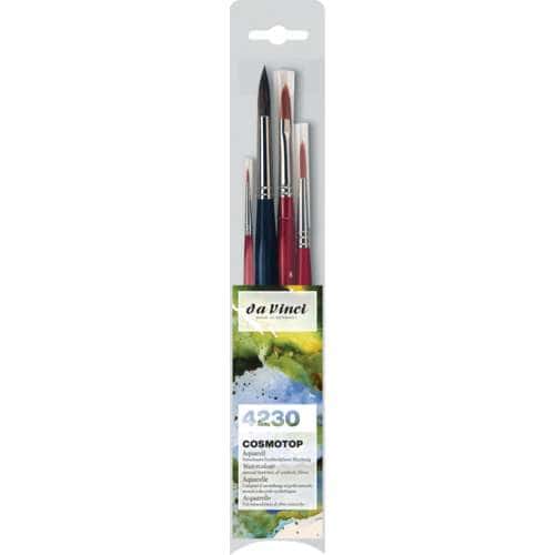 da Vinci | 4230 Cosmotop aquarelpenselen set 