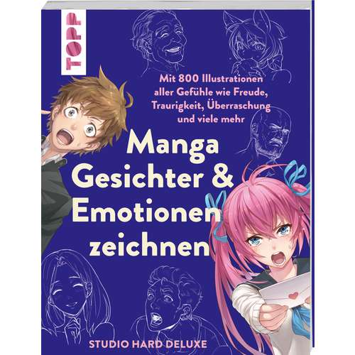 Manga Gesichter & Emotionen zeichnen 