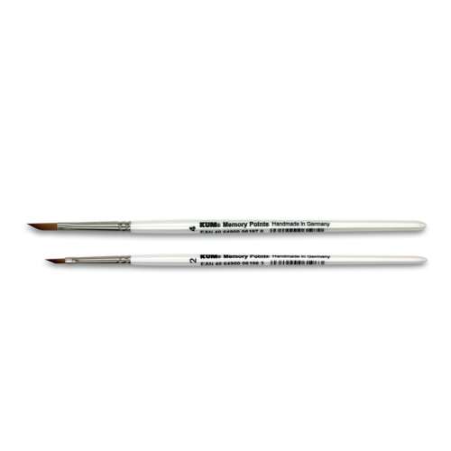 KUM® | Memory Point® aquarelpenseel ○ afgeschuind — synthetisch haar 