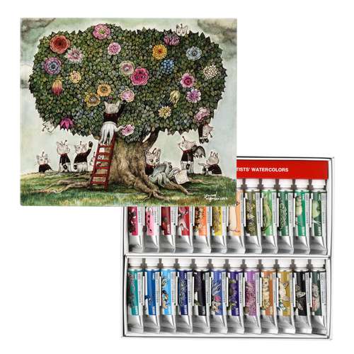 HOLBEIN | HWC ARTISTS' WATERCOLOR™ aquarelverf — 24-set Yuko Higuchis Collection 
