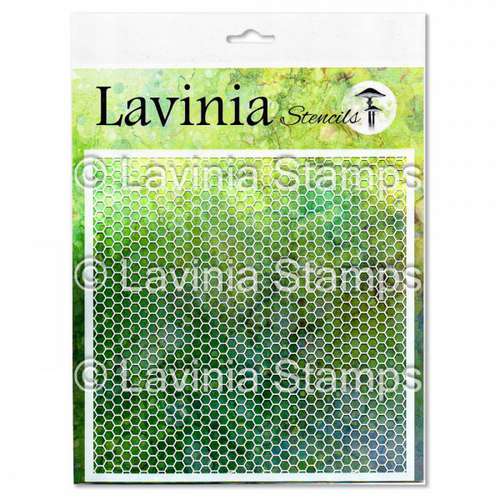 Lavinia Stencils | Honeycomb motiefstempel 