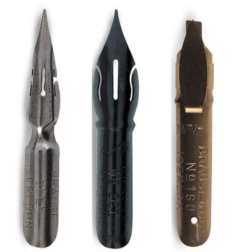 Brause | CALLIGRAPHY kroontjes — 3-set Drawing & Writing 
