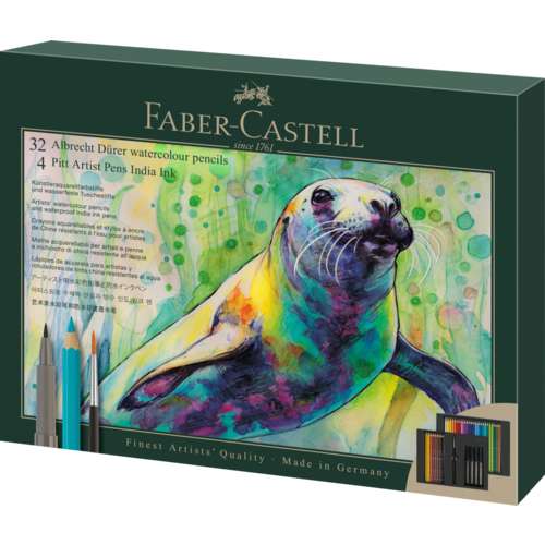FABER-CASTELL | Albrecht Dürer & Pitt Artist Pen — 37-cadeauset 