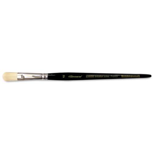Léonard | Serie 2300BB penseel ○ plat & bombé — synthetisch haar 
