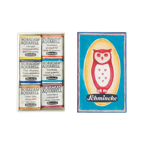 Schmincke | HORADAM® RETRO aquarelverf — 6-set Matchbox 