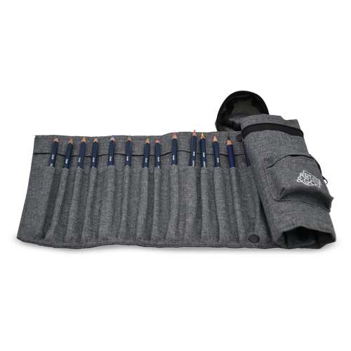 ART & GO | Roll'n Zip Pencil Case — 24 compartments 