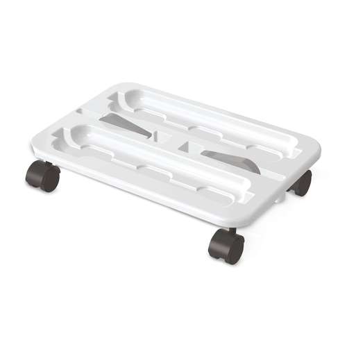 deflecto® | Wheel Base Stack 'N Go — voor Caddy Organizer 