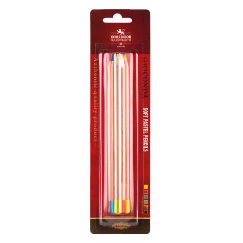 KOH-I-NOOR | GIOCONDA 8820 soft pastelpotlood — 6-set assorti 