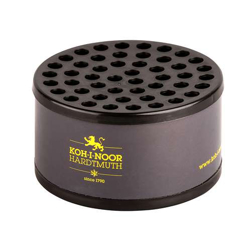 KOH-I-NOOR | Potloodhouder ○ rond ○ 50 x Ø 8 mm — leeg 