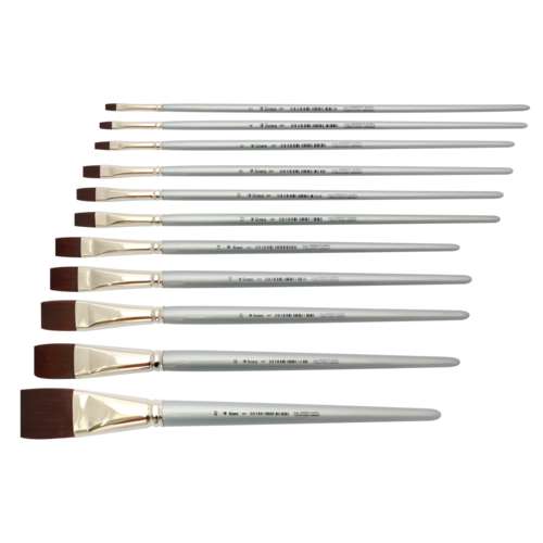 lineo | PERFECT ACRYL 397 penseel ○ plat — synthetisch haar 
