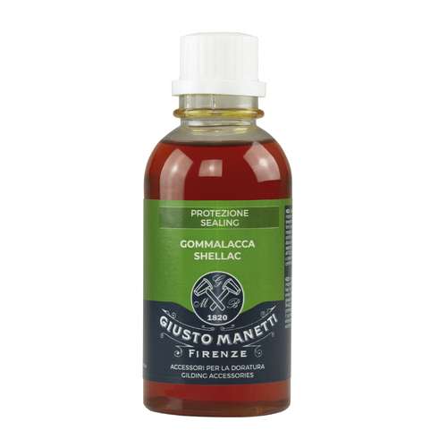 GIUSTO MANETTI | Dewaxed Liquid Shellac — bottles 