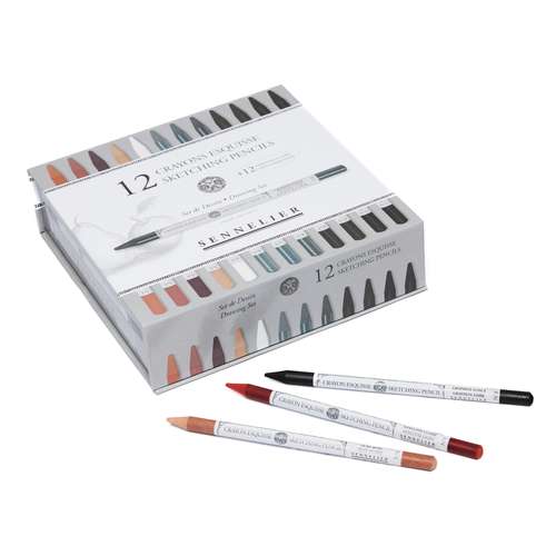 SENNELIER | SKETCHING PENCIL schetsstift ○ houtloos — 12-box DRAWING (3)